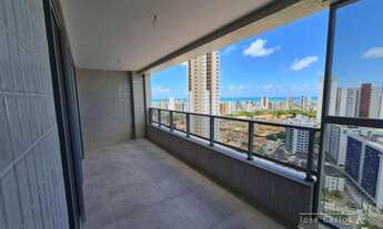 Imagem 2: Apartamento novo com 04 quartos - Andar alto - Vista mar - 162m - 04 vagas - Brisamar