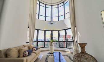 Imagem: Cobertura linda, mobiliada, sala com pé