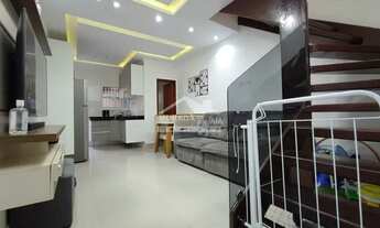 Imagem 3: Linda Sobrado na Ocian, 2 quartos, 1 vaga, confira na imobiliária em Praia Grande