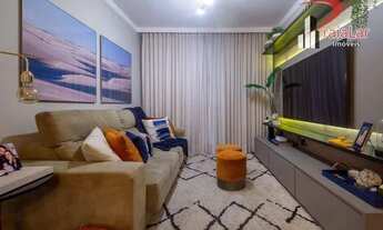 Imagem 5: Apartamento de 2 quartos mobiliado - Bairro Ocian Praia Grande-SP