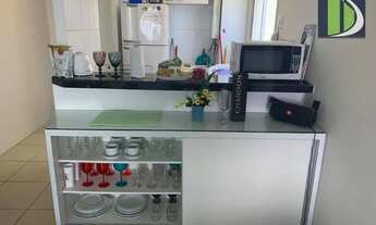 Imagem 7: Apartamento com 2 dormitórios para alugar, 60 m² por R$ 3.300,00/mês - Ponta Negra - Natal