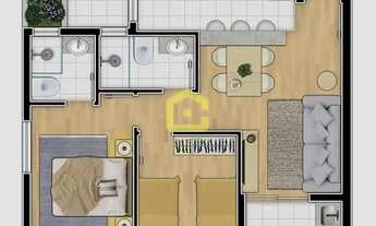 Imagem 4: Apartamento à venda no Empreendimento Terrazzo Tomio em fase final de obra, com entrega pa