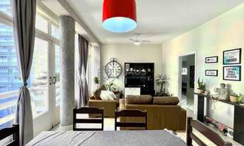 Imagem 4: Apartamento com varanda e vista mar na quadra-mar da Praia das Pitangueiras de 3 quartos