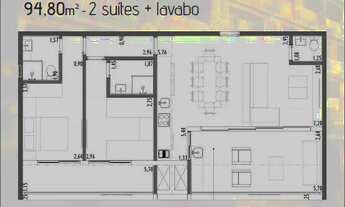Imagem 5: Apartamento (Padrão), com 1 quartos e 2 banheiros à Venda, 47 m² em Ubatuba/SP