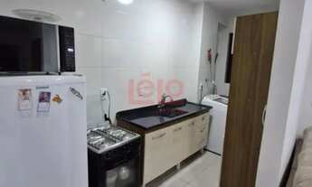 Imagem 3: Apartamento 2 quartos semimobiliado - Churrasqueira com sacada