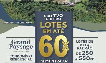 Imagem: Terreno financiado em 60 parcelas sem juros