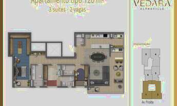 Imagem 3: 3 Suítes - Alphaville