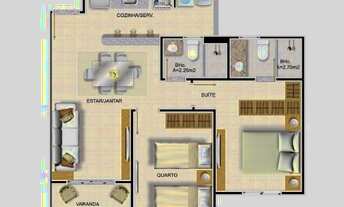 Imagem 5: Residencial Novo Anil | Cohab | 53m²