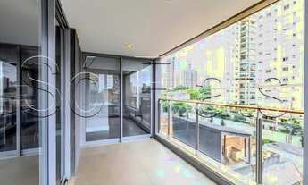 Imagem 6: Flat na Vila Nova Luxury disponível para locação ficando próximo da Avenida Santo Amaro