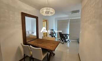 Imagem 4: Pituba - 2/4 sendo uma suíte - 77m² - Varanda - Andar alto - Porcelanato - 01 vaga de gara