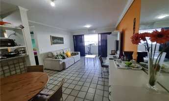 Imagem 2: Apartamento com 1 quarto, com vista mar, para aluguel anual em Tambaú!