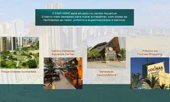 Imagem 3: Apartamento para venda tem 75 metros quadrados com 2 quartos próximo a praça do Aquarius