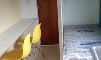 Imagem 3: Studio-Kitnet mobiliada com minicozinha- Ao lado trem/metrô Socorro