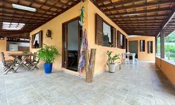 Imagem 6: Sombra, água fresca e paz total: casa com pomar, piscina e varanda gourmet em condomínio f