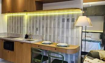 Imagem: Flat novo, todo mobiliado, na beira mar