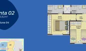 Imagem 4: 2 quartos, pertinho de tudo por apenas R$ 264.500,00