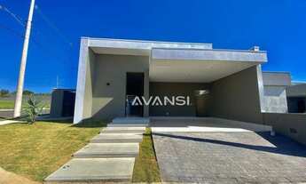 Imagem 2: Casa com 3 dormitórios à venda, 185 m² por R$ 1.450.000,00 - Condomínio Solar das Esmerald