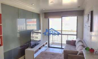 Imagem 1: Apartamento com 3 dormitórios para alugar, 86 m² por R$ 5.358,47/mês - Alphaville Industri