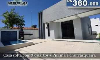 Imagem: Casa solta com 3 quartos e piscina