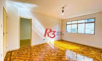 Imagem 2: Apartamento com 2 dormitórios à venda, 91 m² por R$ 495.000,00 - Gonzaga - Santos/SP