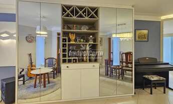 Imagem 6: Apartamento semi-mobiliado de 122 m² com 3 dormitórios sendo 1 suíte e 2 vagas de garagem