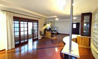 Imagem 3: Casa à venda no Alphaville Campinas com 5 suítes (4 com closet e sacada), 9 garagens (5 c