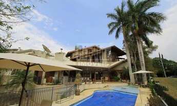 Imagem 5: Alphaville Campinas Venda ou Locação - Ampla casa com Área de Preservação: 5 suítes, 397