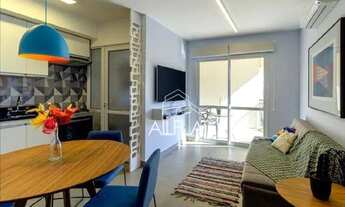 Imagem 2: Apartamento com 1 dormitório para alugar, 49 m² por R$ 6.206,84/mês - Morumbi - São Paulo