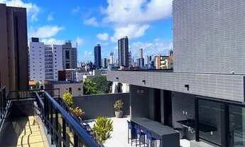 Imagem 4: Apartamento Novo, próximo à Praia, com 2 quartos, no Bessa. Pronto, com elevador e área de