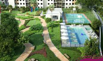 Imagem 2: Apartamento 2 quartos com varanda e elevador em Vargem Grande com entrada parcelada