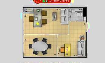 Imagem 7: Sala The Place Mobiliado