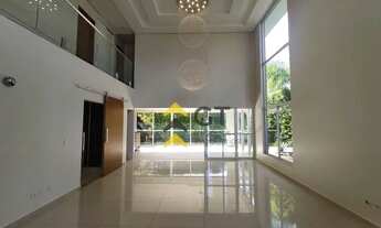 Imagem 2: Sobrado com 4 dormitórios para alugar, 281 m² por R$ 10.900,00/mês - Condomínio Alphaville