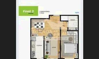 Imagem: Lançamento de 1 dormitório, 300 MTS DA