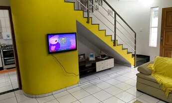 Imagem 3: Sobrado para venda possui 124 metros quadrados com 3 quartos em Monte Castelo - Campo Gran