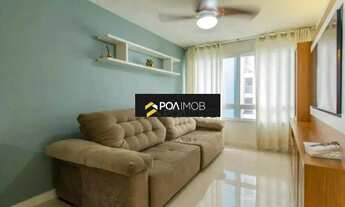 Imagem 3: Apartamento com 1 dormitório para alugar, 54 m² por R$ 5.236,00/mês - Passo d'Areia