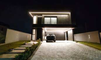 Imagem 2: Casa Mobiliada de Alto Padrão à venda com 4 suítes, 225m2, no Alphaville Paraíba - Bayeux