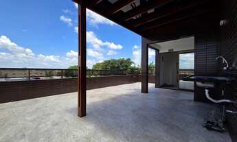 Imagem: Cobertura em mangabeira de 110m²