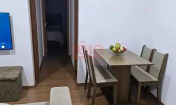 Imagem 2: Apartamento 2 quartos semimobiliado - Churrasqueira com sacada