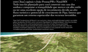 Imagem 4: Pipa Golf - Lotes - 300m² - Paraíso