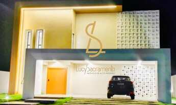 Imagem 3: Bela casa no Alphaville Sergipe pronta para morar- 5/4, piscina e muito bom gosto!