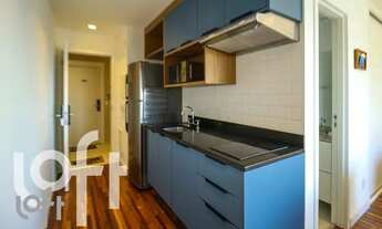 Imagem 2: Apartamento à venda em Campo Belo com 36 m², 1 quarto, 1 vaga