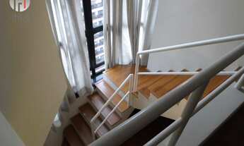 Imagem 3: Apartamento Duplex com 1 dormitório para alugar, 45 m² por R$ 3.455/mês - Brooklin - São P