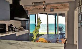 Imagem: Casa pe na areia tem 163 m2 com 4 quartos