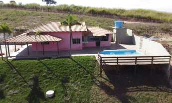 Imagem: Chácara com 1.000m², piscina, linda vista