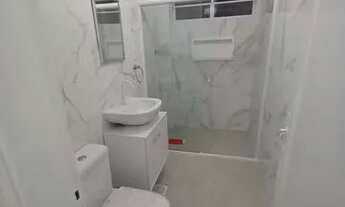 Imagem 3: Apartamento para aluguel com 1 quarto amplo reformado quadra praia em Gonzaga - Santos - S