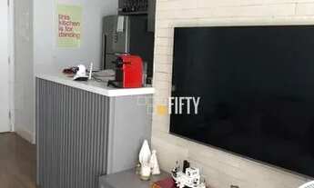 Imagem 6: Apartamento com 1 dormitório para alugar, 48 m² por R$ 6.316/mês - Brooklin - São Paulo/SP