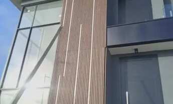 Imagem 4: Lindo sobrado de alto padrão com arquitetura moderna e sofisticada