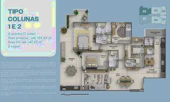 Imagem 6: Condomínio Marina Piratininga - Frente Mar - Cobertura 3 suítes - Lançamento