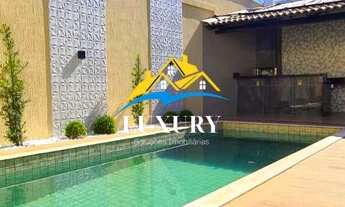 Imagem 2: Casa com 4 quartos - 3 suítes - jardim canedo - senador canedo - Lote sozinho - alto padrã