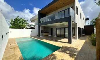 Imagem 6: Casa nova com piscina e ofurô 4 suítes no condomínio Reserva Aruanã